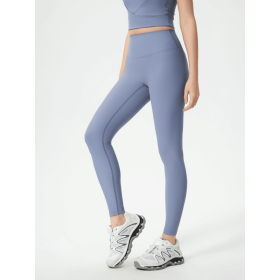 JupiterGear High-Waisted Leggings (Color: Light Blue, size: 10)